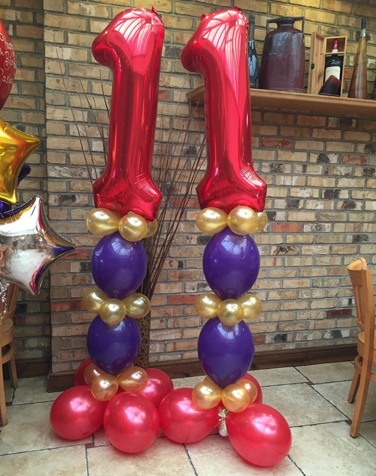 birthday balloon model